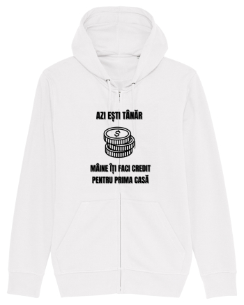 Azi esti tanar maine iti faci credit pentru prima casa White
