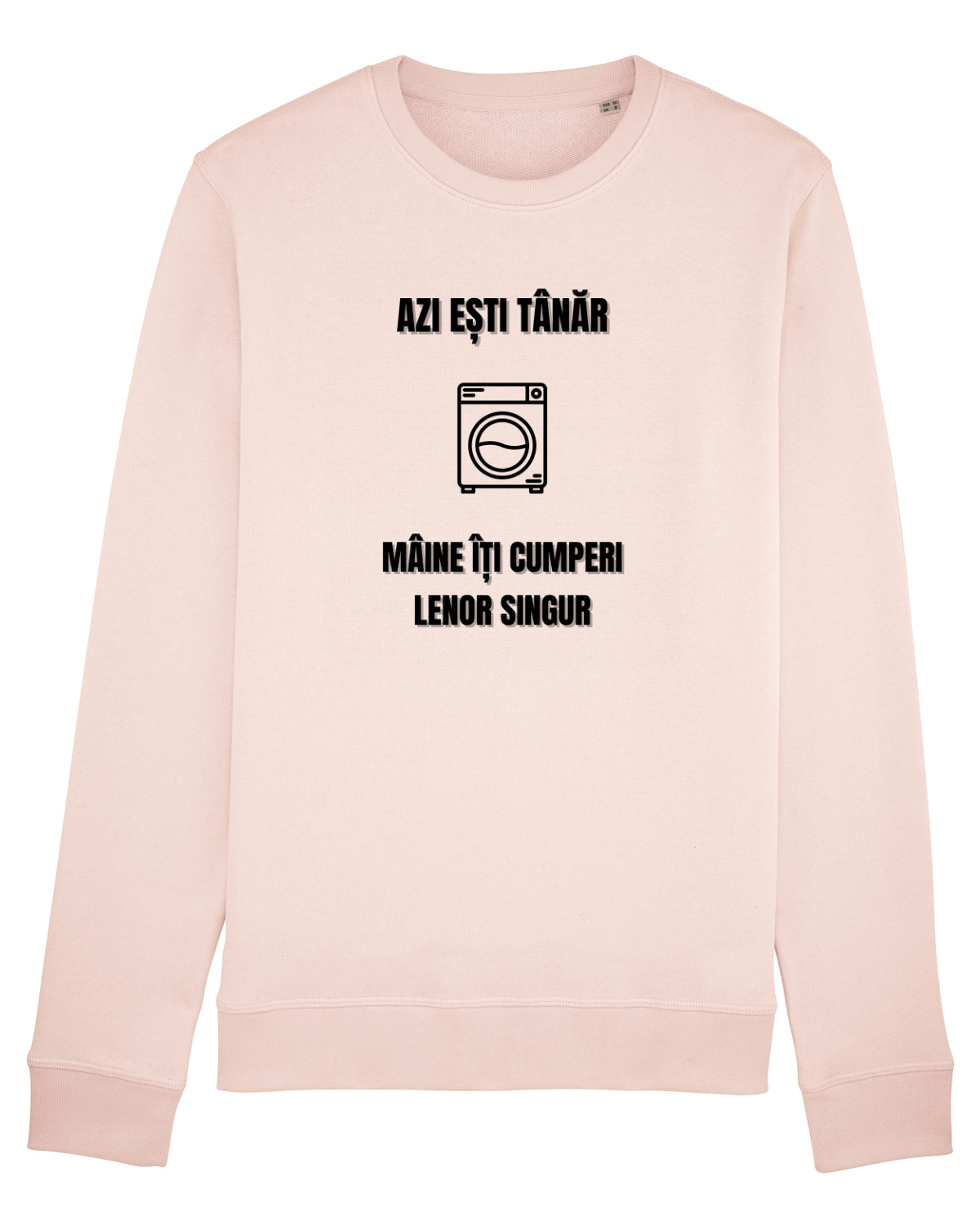Bluză mânecă lungă Unisex Rise Candy Pink