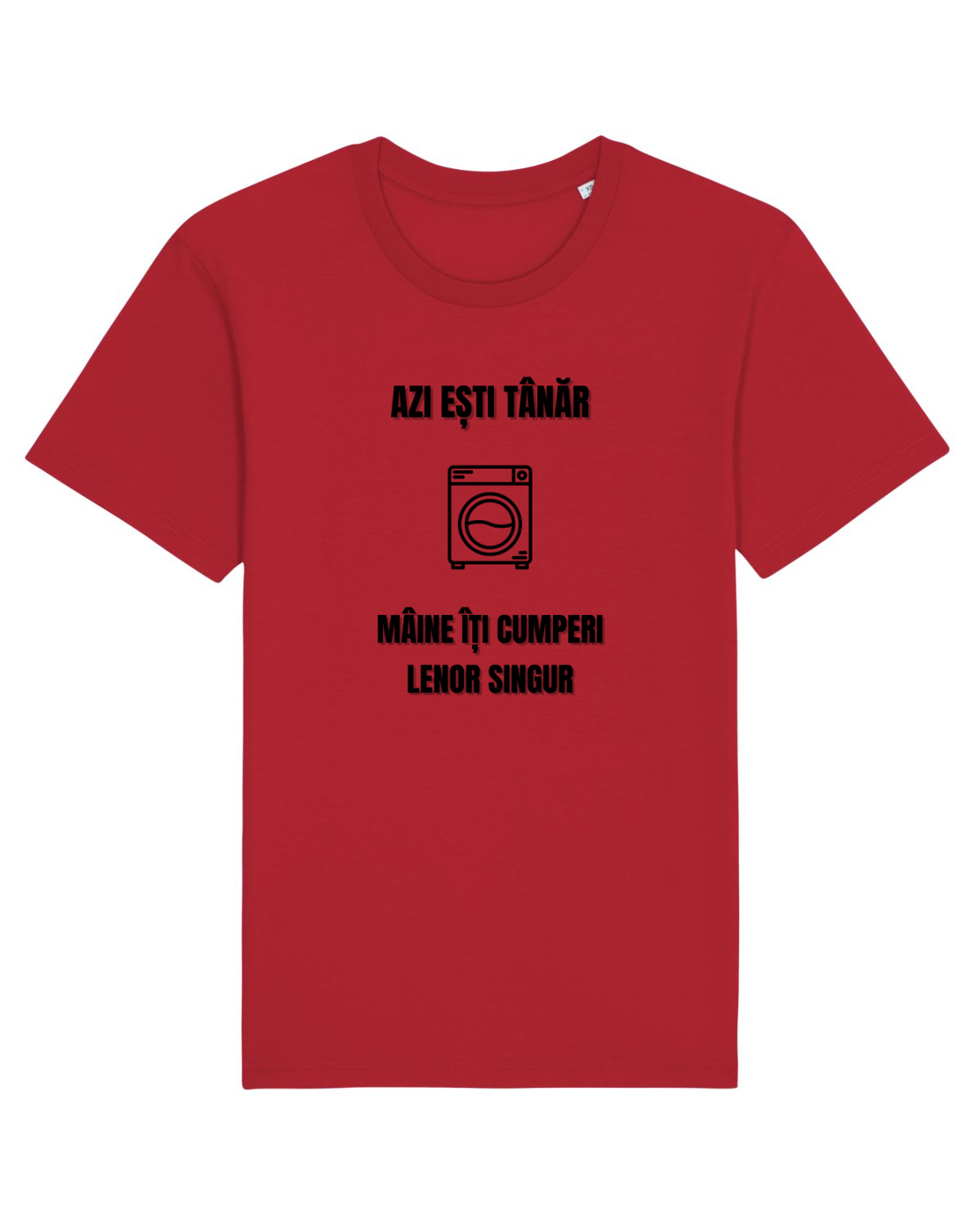 Tricou mânecă scurtă Unisex Rocker Red