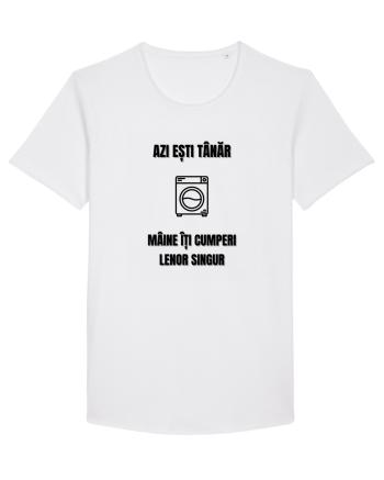 Azi esti tanar maine iti cumperi lenor singur White
