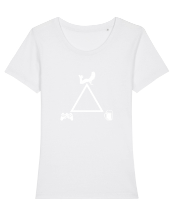 TRIANGLE White
