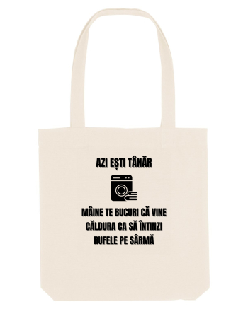 Azi esti tanar maine te bucuri ca vine caldura... Natural