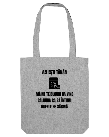 Azi esti tanar maine te bucuri ca vine caldura... Heather Grey