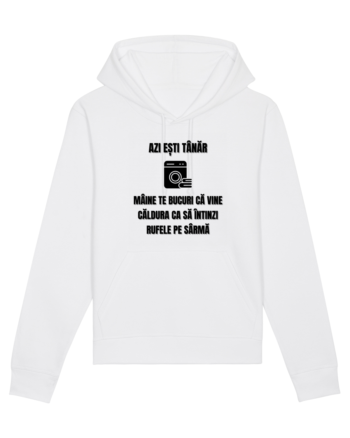 Hanorac Unisex Drummer White