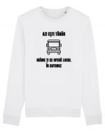 Azi esti tanar maine ti se ofera locul in autobuz Bluză mânecă lungă Unisex Rise