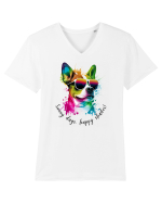 SUNNY DAYS - V2 Tricou mânecă scurtă guler V Bărbat Presenter