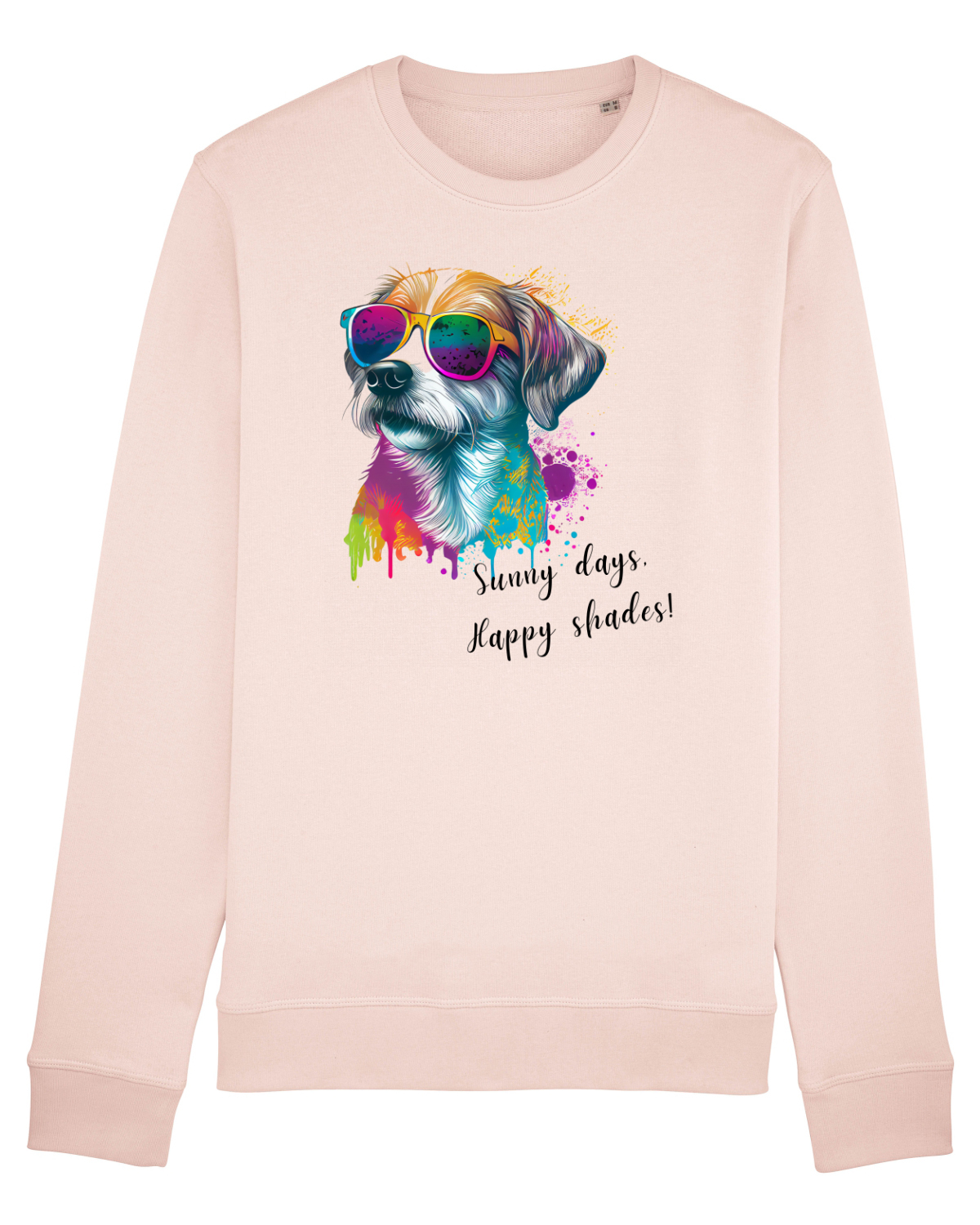 Bluză mânecă lungă Unisex Rise Candy Pink