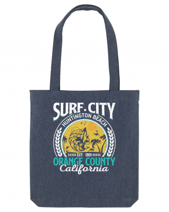 Surf City Huntington Beach Orange County California Midnight Blue