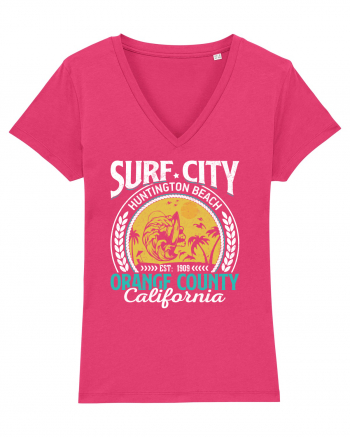 Surf City Huntington Beach Orange County California Raspberry