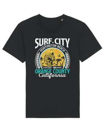 Surf City Huntington Beach Orange County California Black