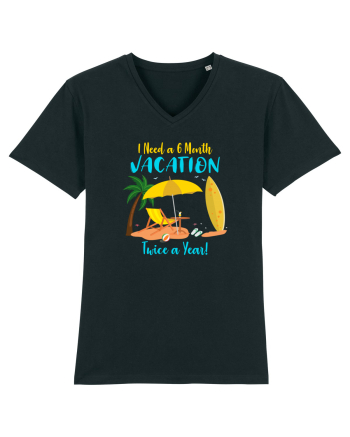 6 months vacation Black