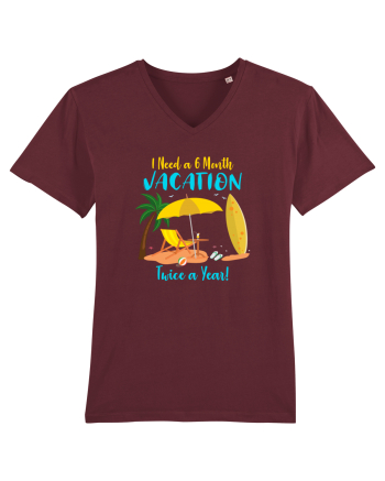 6 months vacation Burgundy