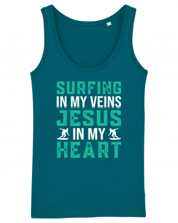 Surfing In My Veins Jesus In My Heart Ocean Depth