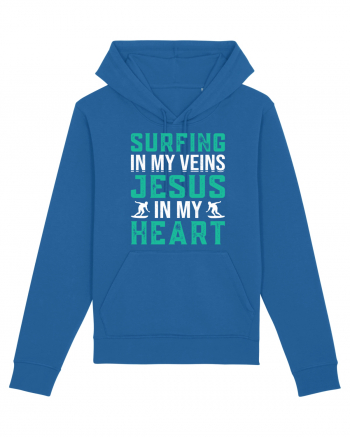 Surfing In My Veins Jesus In My Heart Royal Blue