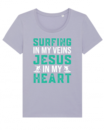 Surfing In My Veins Jesus In My Heart Lavender