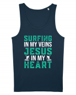 Surfing In My Veins Jesus In My Heart Maiou Bărbat Runs