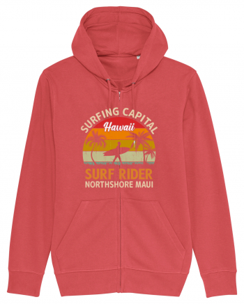 Surfing Capital Hawaii Surf Rider Northshore Maui Carmine Red