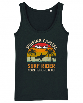 Surfing Capital Hawaii Surf Rider Northshore Maui Black