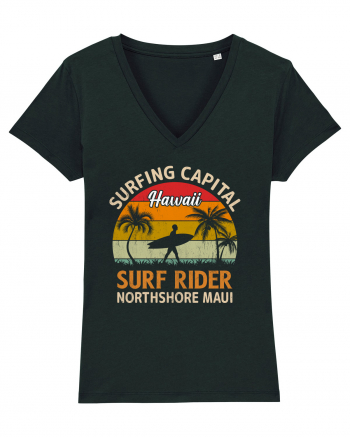 Surfing Capital Hawaii Surf Rider Northshore Maui Black