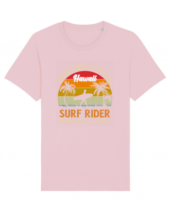 Surfing Capital Hawaii Surf Rider Northshore Maui Cotton Pink