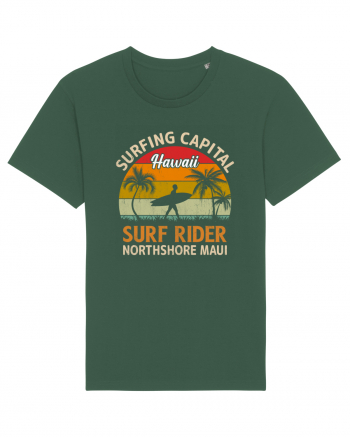 Surfing Capital Hawaii Surf Rider Northshore Maui Bottle Green