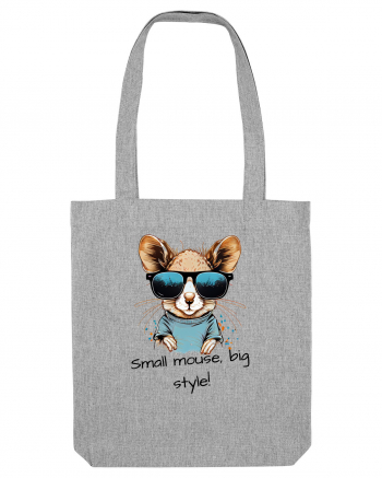 SMALL MOUSE, BIG STYLE! - V1 Heather Grey