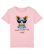 SMALL MOUSE, BIG STYLE! - V1 Tricou mânecă scurtă  Copii Mini Creator