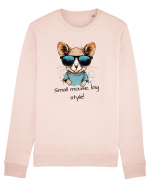 SMALL MOUSE, BIG STYLE! - V1 Bluză mânecă lungă Unisex Rise