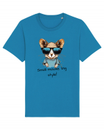 SMALL MOUSE, BIG STYLE! - V1 Tricou mânecă scurtă Unisex Rocker