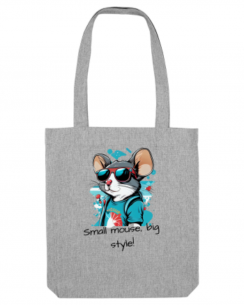 SMALL MOUSE, BIG STYLE! - V2 Heather Grey