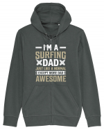 I'm A Surfing Dad Just Like A Normal Dad Except More Awesome Hanorac cu fermoar Unisex Connector