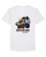 pentru aventurieri - Adventure awaits Tricou mânecă scurtă guler larg Bărbat Skater