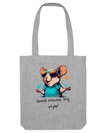 SMALL MOUSE, BIG STYLE! - V3 Heather Grey