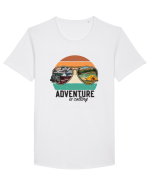 pentru aventurieri - Adventure is calling Tricou mânecă scurtă guler larg Bărbat Skater