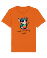 SMALL MOUSE, BIG STYLE! - V4 Tricou mânecă scurtă Unisex Rocker