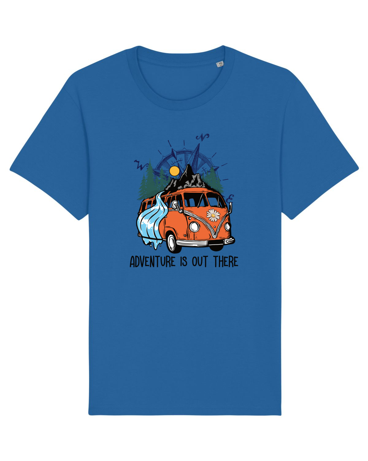 Tricou mânecă scurtă Unisex Rocker Royal Blue