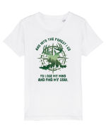 pentru aventurieri - And into the forest I go Tricou mânecă scurtă  Copii Mini Creator