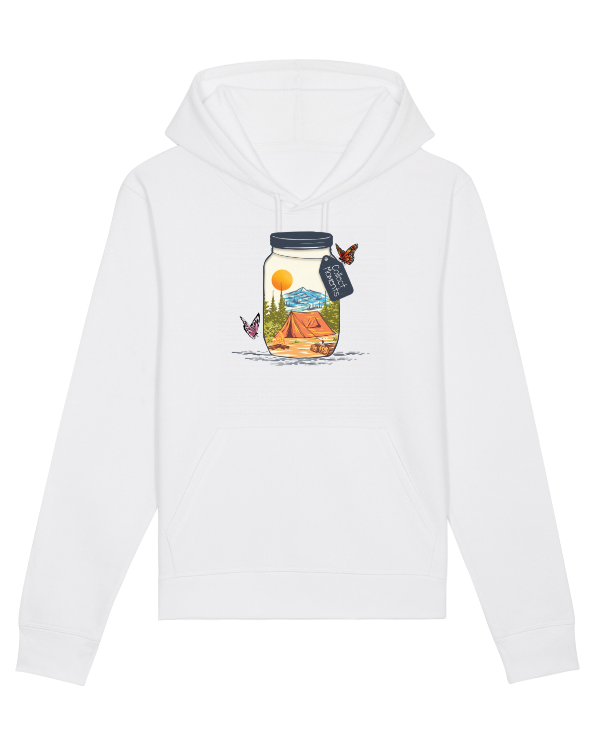 Hanorac Unisex Drummer White