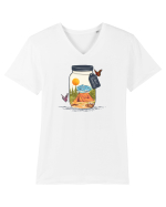 pentru aventurieri - Collect moments Tricou mânecă scurtă guler V Bărbat Presenter