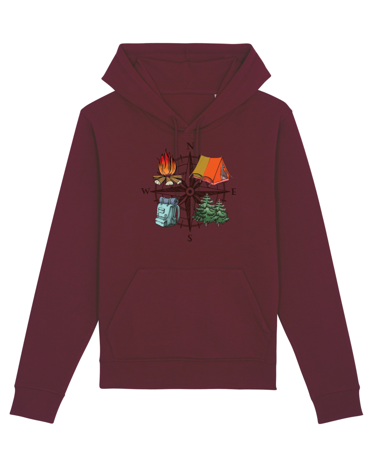 Hanorac Unisex Drummer Burgundy