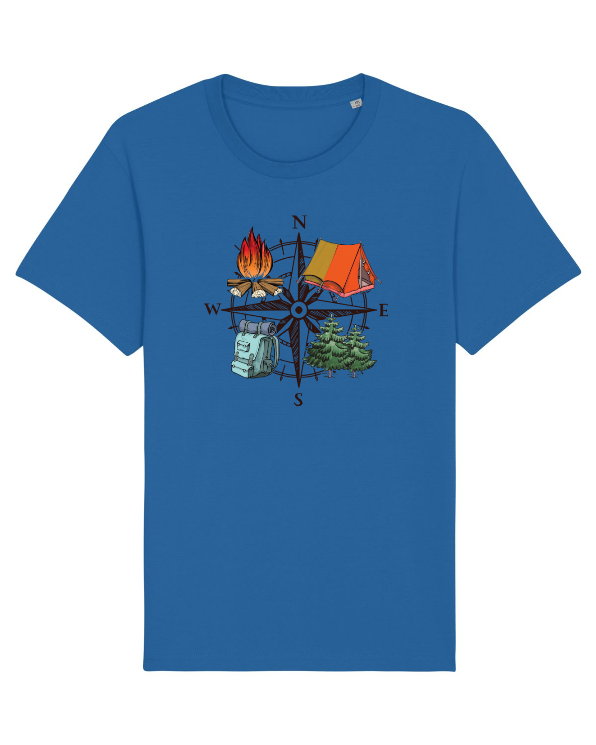 Tricou mânecă scurtă Unisex Rocker Royal Blue