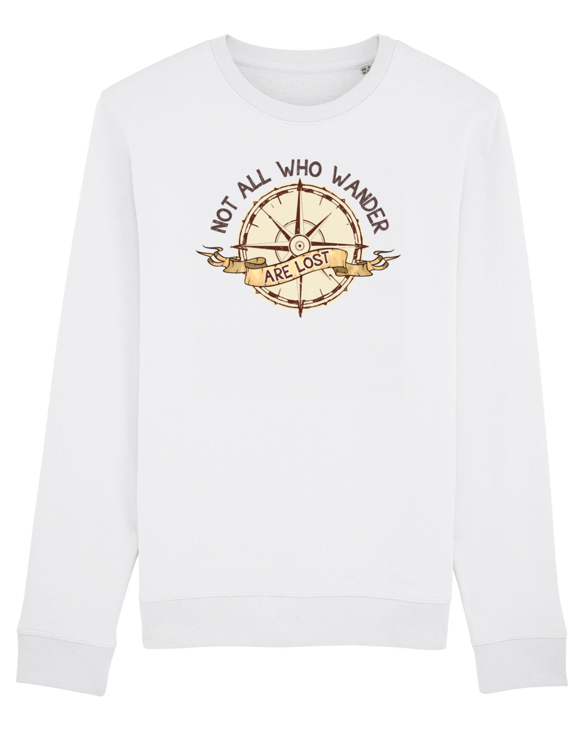 Bluză mânecă lungă Unisex Rise White