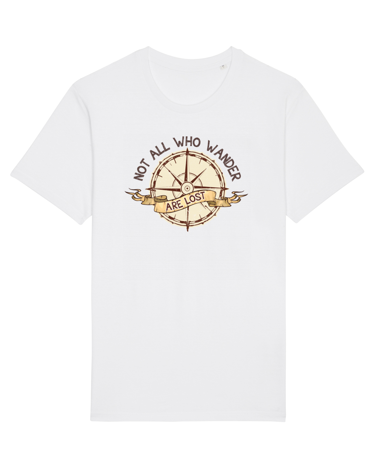 Tricou mânecă scurtă Unisex Rocker White