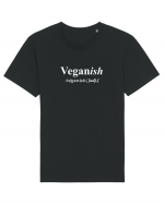 Veganish Tricou mânecă scurtă Unisex Rocker