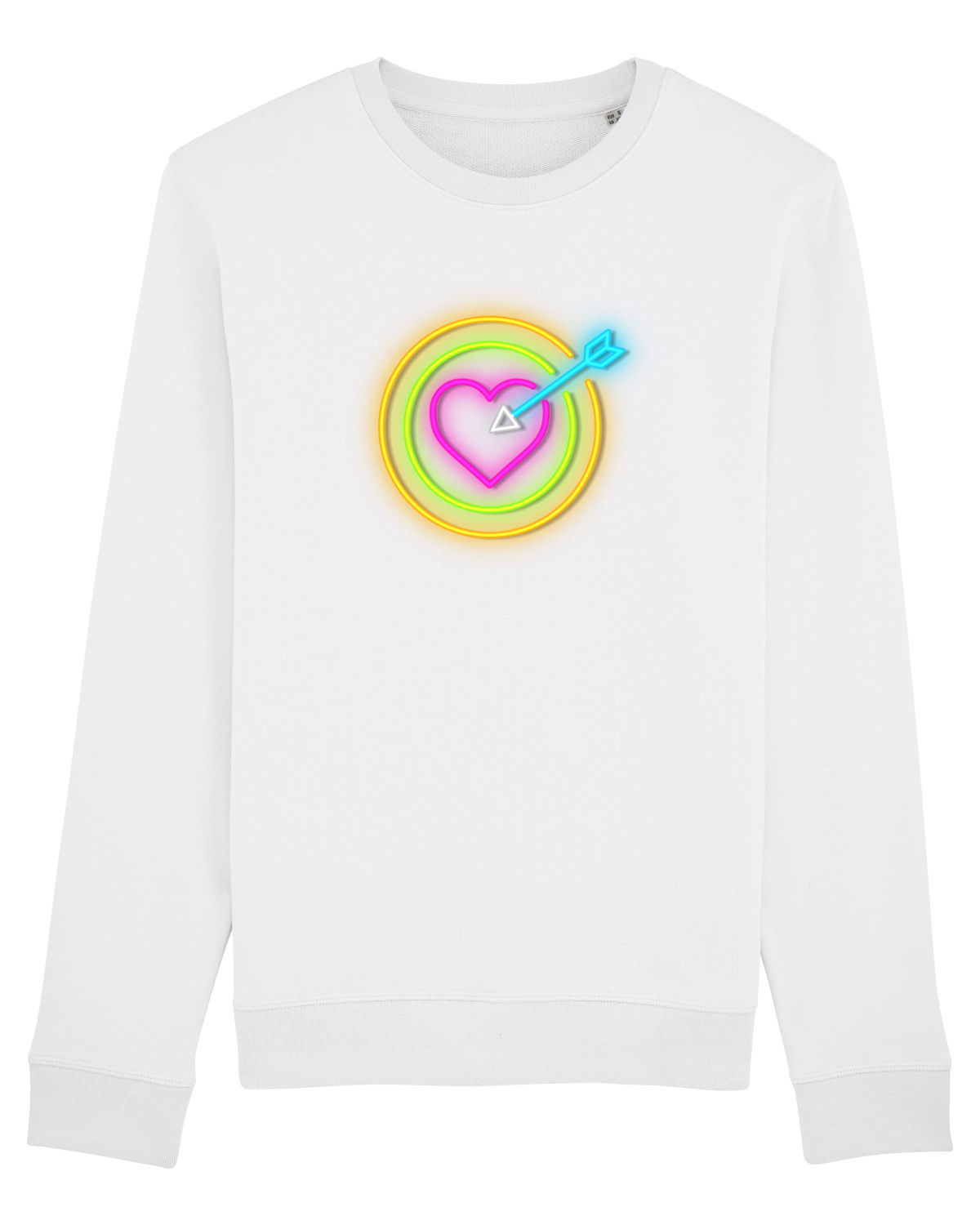 Bluză mânecă lungă Unisex Rise White