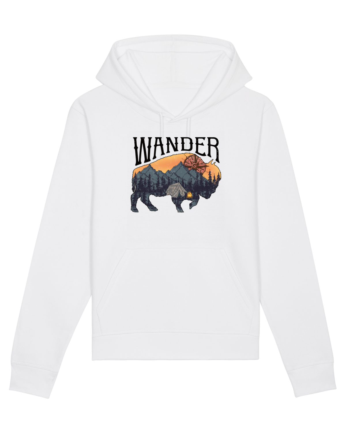 Hanorac Unisex Drummer White