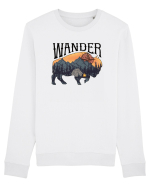 pentru aventurieri - Wander Bison Bluză mânecă lungă Unisex Rise