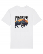 pentru aventurieri - Wander Bison Tricou mânecă scurtă Unisex Rocker