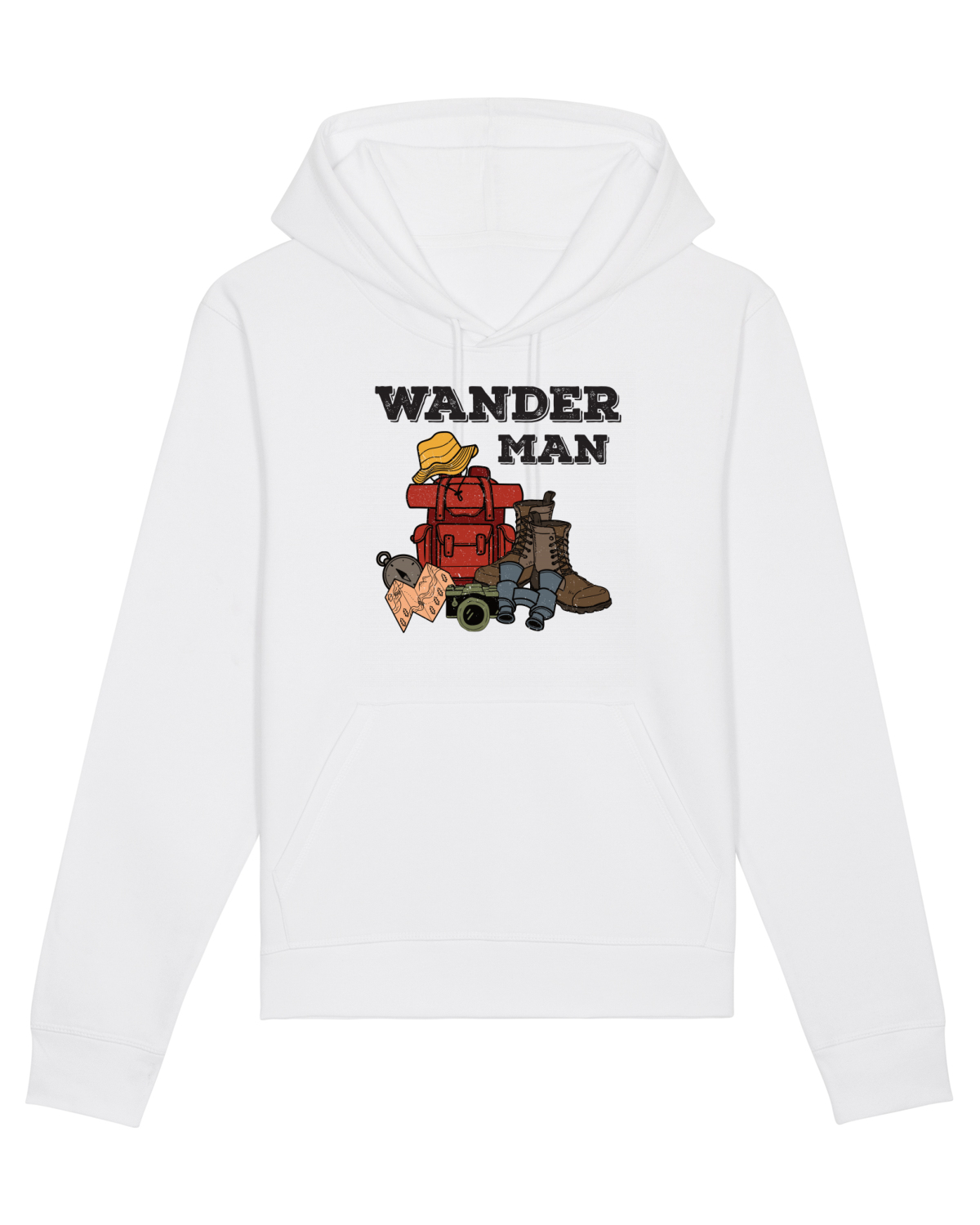 Hanorac Unisex Drummer White