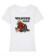 pentru aventurieri - Wander man Tricou mânecă scurtă guler larg fitted Damă Expresser